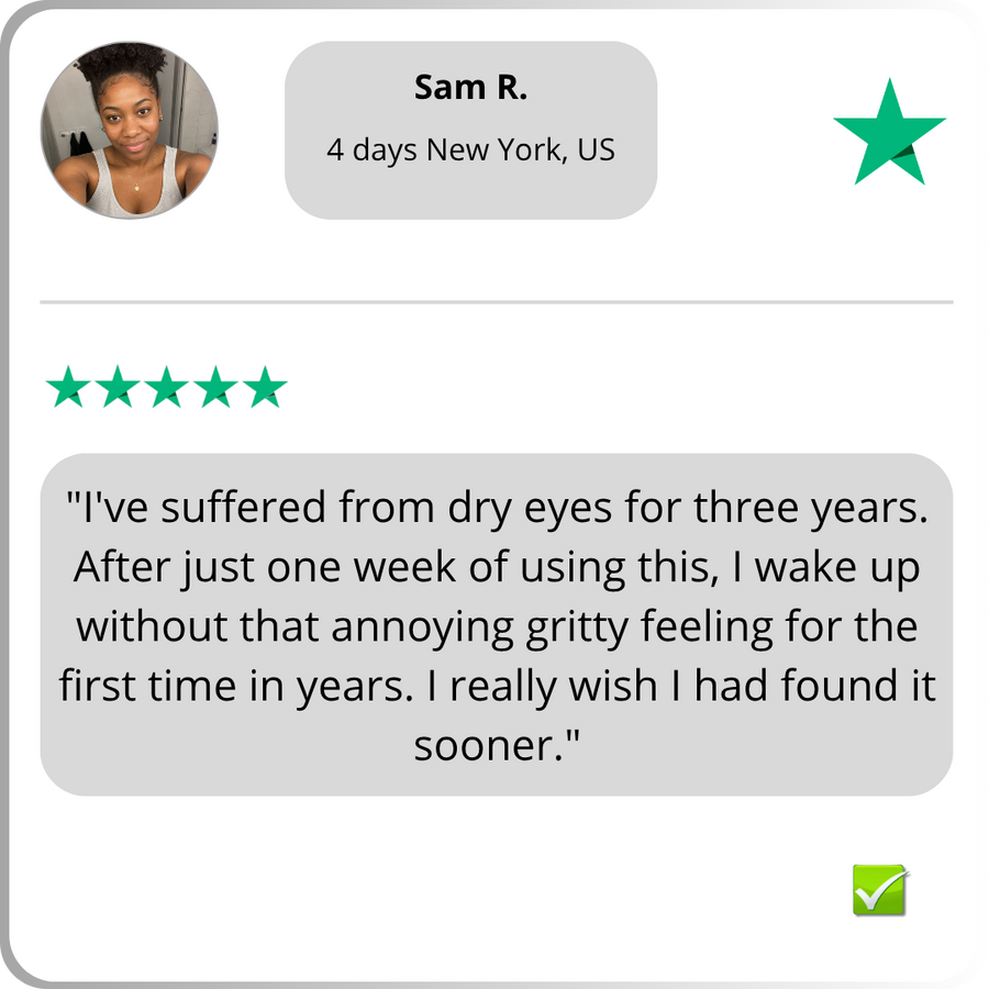 Calmerity customer 4 Sam R.