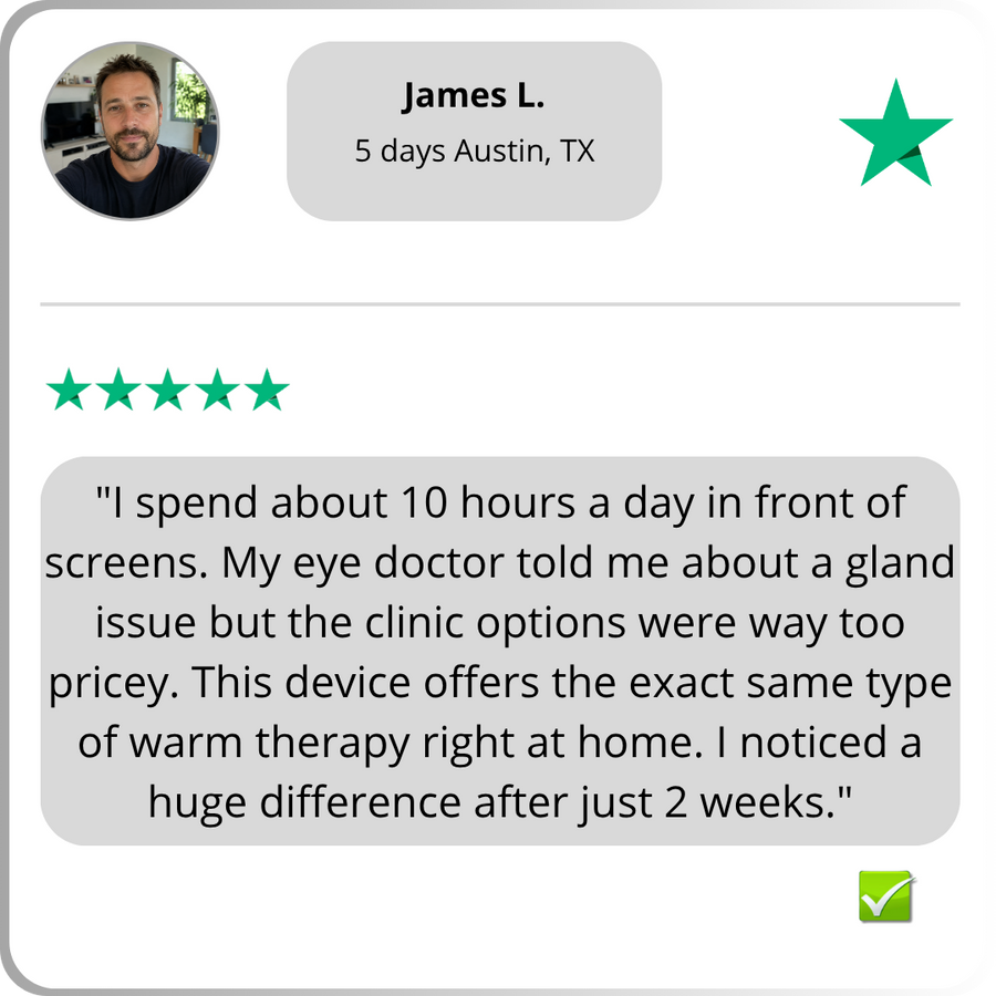 Calmerity customer 5 James L.